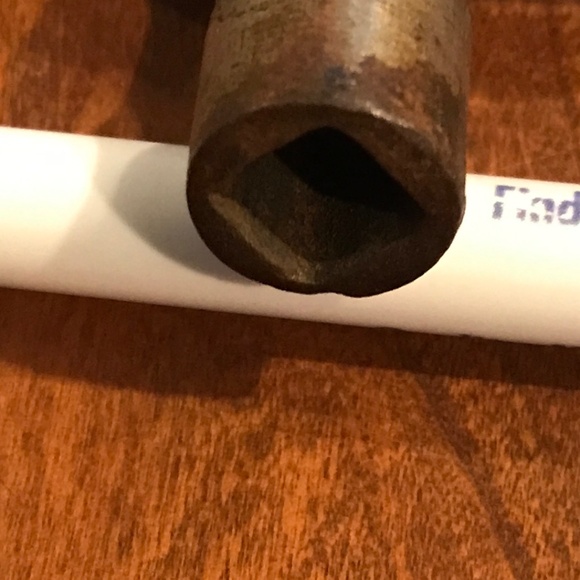 VINTAGE GRANDFATHER CLOCK WINDING KEY - Picture 2 of 2